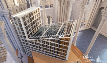 Etude d'orgues de choeur pour Notre Dame de Paris