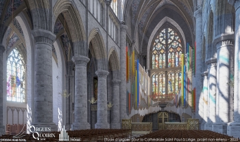 Etude d'orgues pour la Cathédrale Saint-Paul