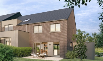 Ensemble d'habitations à Courcelles